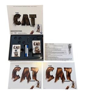 The‎ Cat Game The Hair Raising Drawing Game With Cats Spin Master Board Game